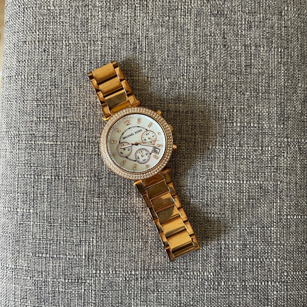 Michael Kors Parker Rose Gold Watch